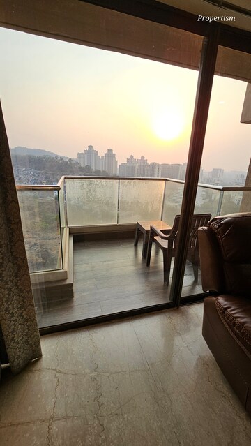 Balcony in 4 BHK Apartment at Kanakia Silicon Valley, Powai – for Rent