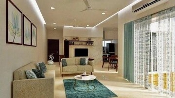 Living Room in 2.5 BHK Builder Floor at Smart World Gems, Sector 89 – for Rent