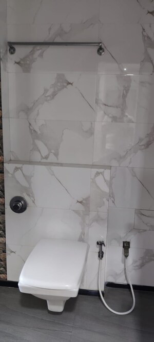 Attached Bathroom in 3 BHK Apartment at Dhaval Sunrise Orlem, Malad West – for Sale