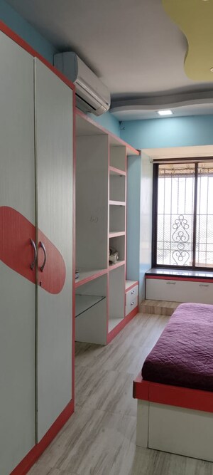 Bedroom in 3 BHK Apartment at Dhaval Sunrise Orlem, Malad West – for Sale