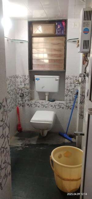 Bathroom in 3 BHK Apartment at Dhaval Sunrise Orlem, Malad West – for Sale