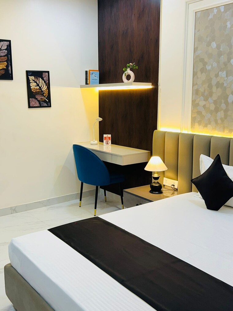 Bedroom, eternal-manhattan-riviera 1.5 Bedroom 515 Sq.Ft. Apartment In Jagatpura Jaipur 8512333