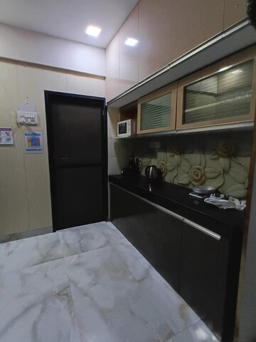 Kitchen in 4 BHK Villa at Girikunj Chs, Ghodbunder Road – for Rent
