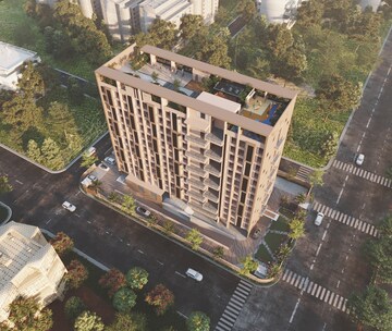 1 BHK Apartment – Exterior View View at Okay Plus Solitaire Suites, Ramnagariya - for Sale