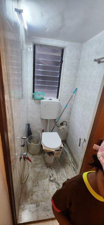 Attached Bathroom in 2 BHK Apartment at Silver Sand CHS, Andheri West – for Rent