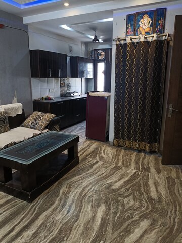 Living Room in 2 BHK Builder Floor at Dhakoli Village – for Rent