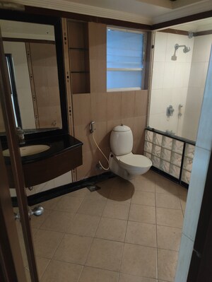 Bathroom in 3 BHK Apartment at One Ikon Beverly Hills, Lulla Nagar – for Sale