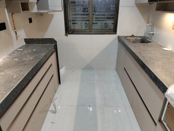 Kitchen in 3 BHK Apartment at Acme Ozone, Manpada – for Rent