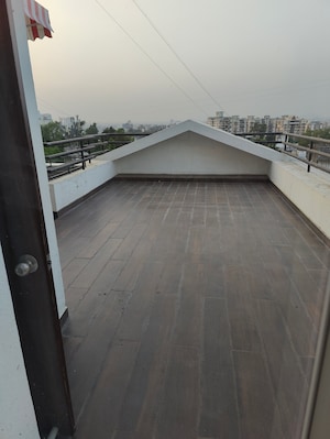 Terrace in 3 BHK Penthouse at One Ikon Beverly Hills, Lulla Nagar – for Sale