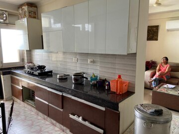 Kitchen in 3 BHK Apartment at Green Power Society, Sector 75 – for Rent