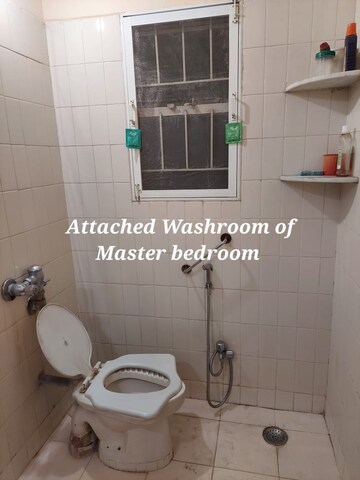 Bathroom in 2 BHK Apartment at Rachana Shree Apartment, Dahanukar Colony – for Rent