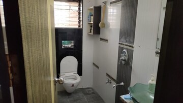 Attached Bathroom in 2 BHK Apartment at Aruna Residency, Malad West – for Rent