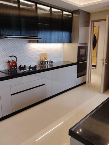Kitchen in 4 BHK Apartment at Lodha Trump Tower, Worli – for Rent