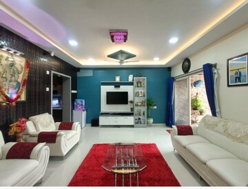 Living Room in 2 BHK Apartment at Pataskar Eclat, Ghodbunder Road – for Sale
