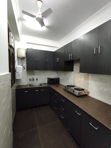 Kitchen in 3 BHK Builder Floor at East of Kailash Block-B RWA, East Of Kailash – for Rent