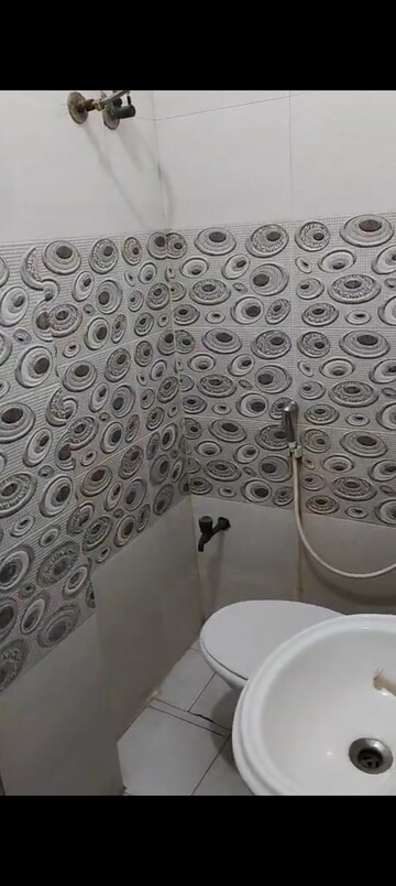 Bathroom in 2 BHK Builder Floor at New Ashok Nagar – for Rent