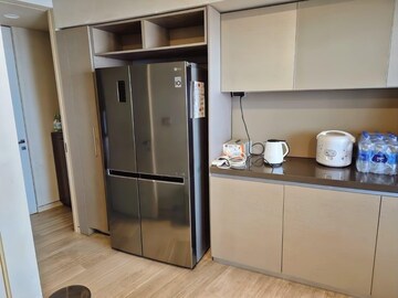 Kitchen in 4 BHK Apartment at Rustomjee Crown, Prabhadevi – for Rent