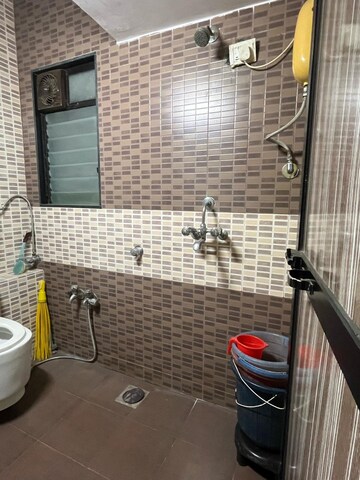 Attached Bathroom in 2 BHK Apartment at AMI Jharna, Goregaon East – for Rent