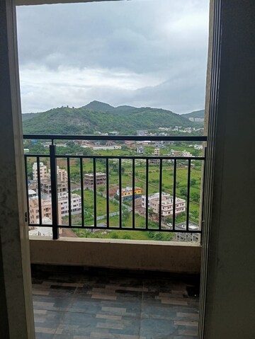 Balcony in 1 BHK Apartment at Kolte Patil Life Republic, Hinjewadi – for Rent
