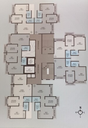  1 BHK Apartment at AV Aashirwad Garden, Nalasopara West – for Sale