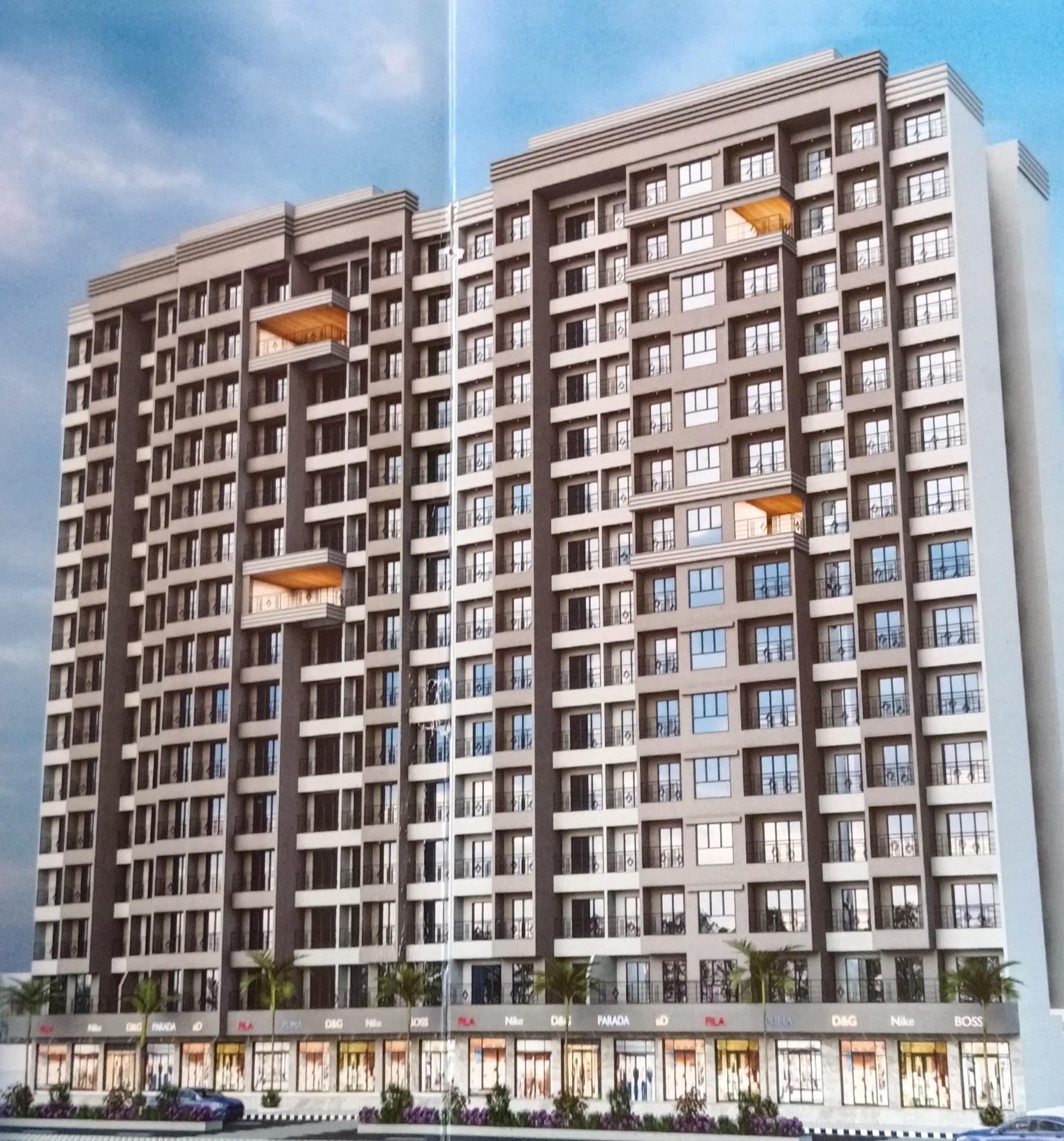 1 BHK Apartment For Sale in AV Aashirwad Garden