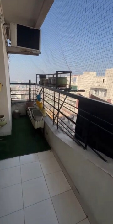 Balcony in 2 BHK Apartment at Ajnara Gen X, Dundahera – for Rent