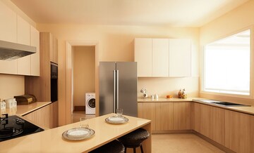 Living Room in 5 BHK Apartment at Indiabulls Sky Forest, Lower Parel – for Rent