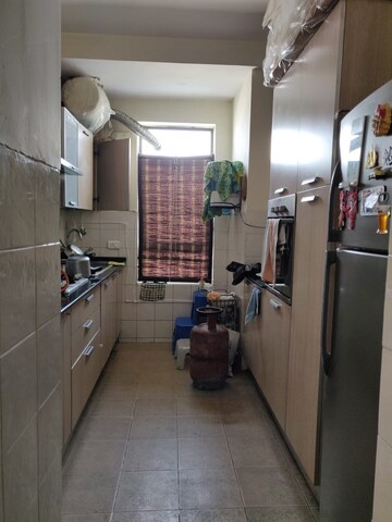 Kitchen in 3 BHK Apartment at Unitech Fresco, Sector 50 – for Rent