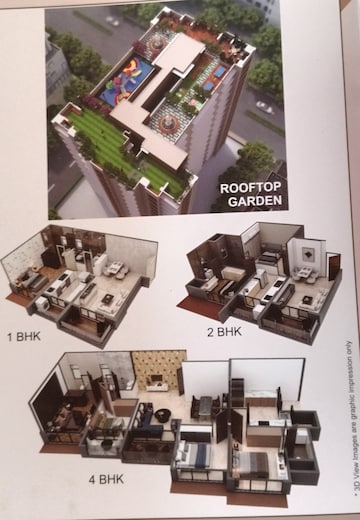 1 BHK Apartment – Map Location View at Giriraj Tower, Virar West - for Sale