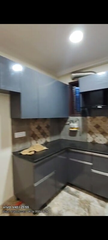 Kitchen in 2 BHK Builder Floor at Mahavir Enclave 1 – for Rent