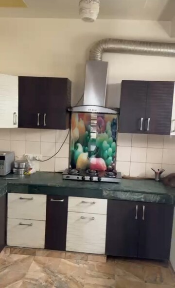 Kitchen in 3 BHK Apartment at Omaxe Heights, Sector 86 – for Sale