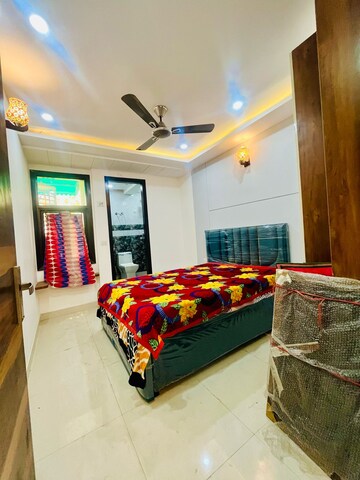 Bedroom in 2 BHK Builder Floor at Dwarka Mor – for Rent