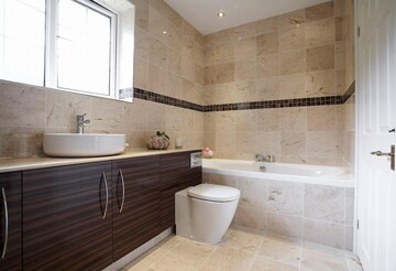Attached Bathroom in 4 BHK Apartment at Rustomjee Crown, Prabhadevi – for Rent