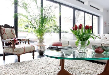 Living Room in 4 BHK Apartment at Rustomjee Crown, Prabhadevi – for Rent