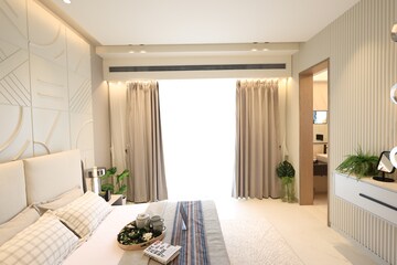 Master Bedroom in 2 BHK Apartment at Dosti West County, Balkum Pada – for Sale