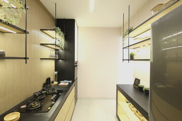 Kitchen in 2 BHK Apartment at Dosti West County, Balkum Pada – for Sale