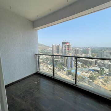 Balcony in 2 BHK Apartment at JP Decks, Mira Nagar – for Rent
