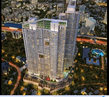 3 BHK Apartment – Exterior View View at Omkar Alta Monte, Malad East - for Rent