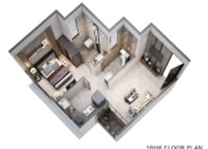  2 BHK Apartment at Naman Platina, Taloja – for Sale