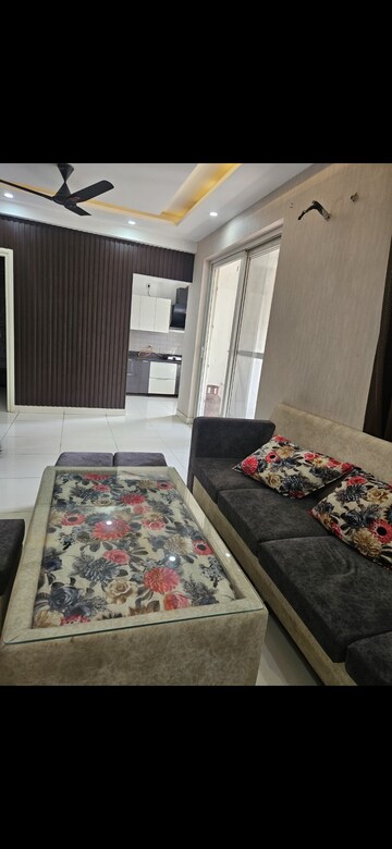 Living Room in 3 BHK Apartment at Riverdale Hazelwood Residences, High Ground – for Rent