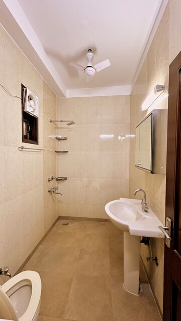 Attached Bathroom in 2 BHK Builder Floor at Greater Kailash I – for Rent