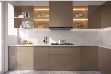 Kitchen in 3 BHK Apartment at Tech Zone 4 Greater Noida – for Sale