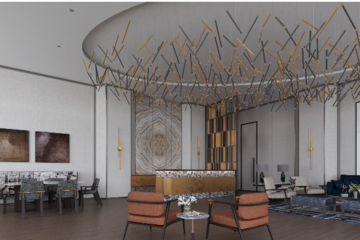 Living Room in 3 BHK Apartment at Tech Zone 4 Greater Noida – for Sale