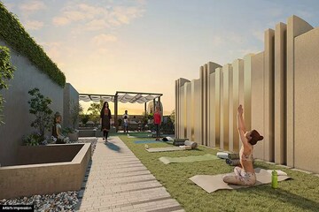 Terrace in 4 BHK Apartment at Kabra Tiara, Malad East – for Sale