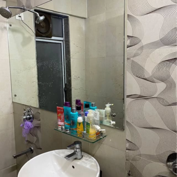 Attached Bathroom in 2 BHK Apartment at CCI Rivali Park, Magathane – for Rent