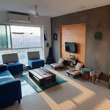 Living Room in 3 BHK Apartment at CCI Rivali Park, Magathane – for Rent