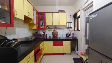 Kitchen in 2 BHK Apartment at Goel Ganga Orchard, Mundhwa – for Rent