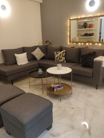 Living Room in 2 BHK Apartment at DLF Silver Oaks, Sector 26 – for Rent