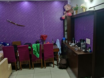 Living Room in 2 BHK Builder Floor at Guru Nanak Enclave, Dhakoli Village – for Rent