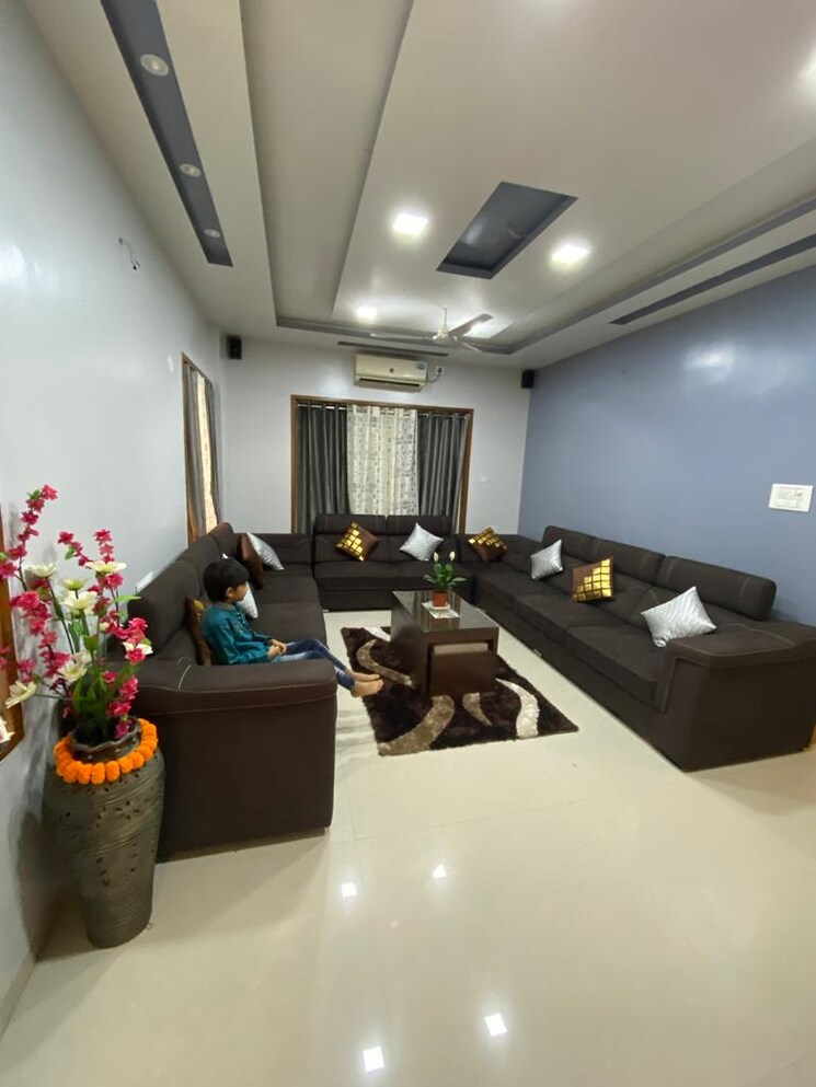 Living Room, five-star-royal-grace 3 Bedroom 1704 Sq.Ft. Apartment In Aundh Road Pune 8513334